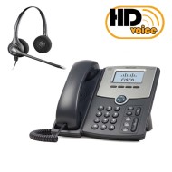 Cisco SPA502G + Plantronics HW261 N