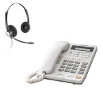 Panasonic KX-TS620PDW + Plantronics HW121N