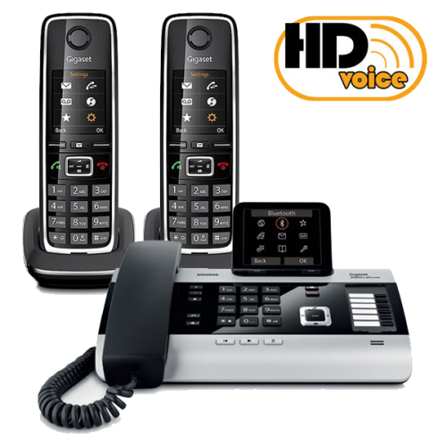 Gigaset DX800A + 2x C530H