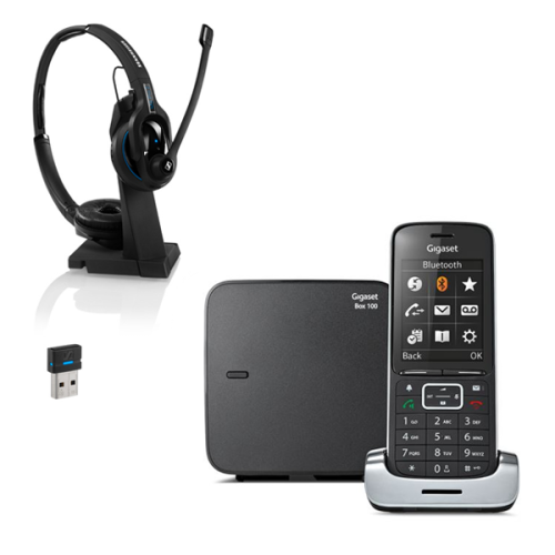 Gigaset SL450 + Sennheiser MB PRO 2 UC/ML