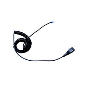 AxTel - kabel HIS spiralny 0,5-2 m. QD/RJ (Avaya)
