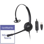 Platora Pro-M USB słuchawka z mikrofonem do komputera (złącze USB-A)