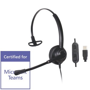 Platora Pro-M USB słuchawka z mikrofonem do komputera (złącze USB-A)