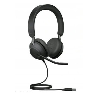 Jabra Evolve2 40 duo MS słuchawka z mikrofonem do komputera (złącze USB-A )