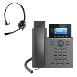 Telefon VoIP z słuchawką call center Grandstream GRP 2602P + Platora Pro-M 
