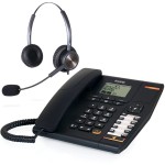 Telefon z słuchawką call center Alcatel Temporis 880 + Platora Premium-D