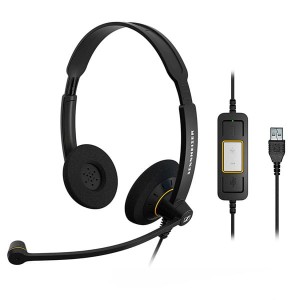 Sennheiser SC 60 USB ML słuchawka z mikrofonem do PC (złącze USB-A)