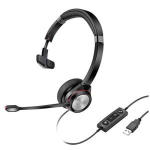 Platora Evo-M USB słuchawka z wysoką redukcją hałasu (złącze USB-A)  