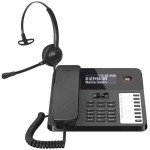 Telefon z słuchawką call center Gigaset DESK 600  + Platora Pro-M