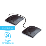 ClearOne Chat Attach 170 podwójny zestaw głośnomówiący na złącze USB (kabel) 