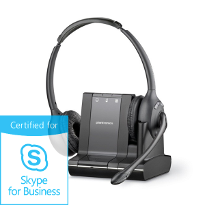 Słuchawki bezprzewodowe DECT Bluetooth Plantronics Savi W720-M Skype for Business 