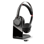 Plantronics Voyager Focus UC B825 z podstawką bezprzewodowa słuchawka Bluetooth USB z aktywną redukcją hałasu