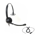Słuchawka call center Platora Pro-M + kabel do telefonów Grandstream