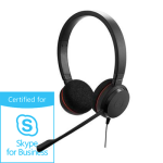 Jabra Evolve 20 duo MS słuchawka z mikrofonem do PC (złącze USB-A) 