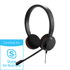 Jabra Evolve 20 duo MS słuchawka z mikrofonem do PC (złącze USB-A) 