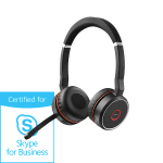 Jabra Evolve 75 duo MS bezprzewodowa słuchawka Bluetooth USB z aktywną redukcją hałasu