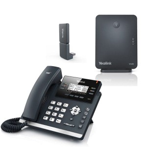 Yealink SIP-T41S w zestawie z DD10K DECT i bazą W60B