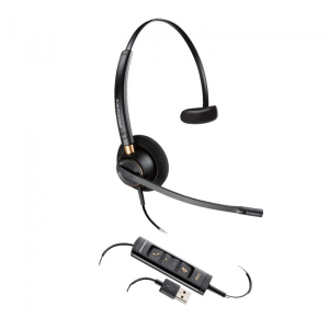 Plantronics HW515 EncorePro USB słuchawka z mikrofonem do PC (złącze USB-A)